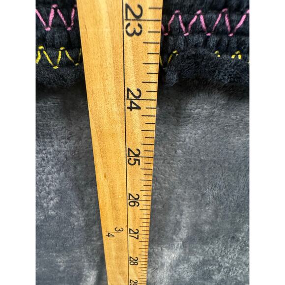 VTG Y2K The North Face Women’s Embroidered Hem/Cuff Full Zip Hoodie Large Black - Picture 6 of 11